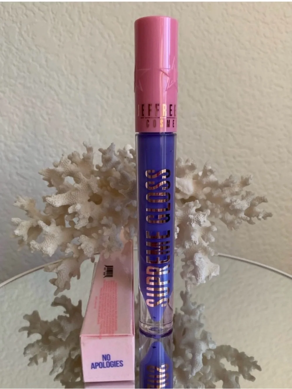 JEFFREE STAR Supreme Gloss Lip Gloss No Apologies Full Size Discontinued NIB